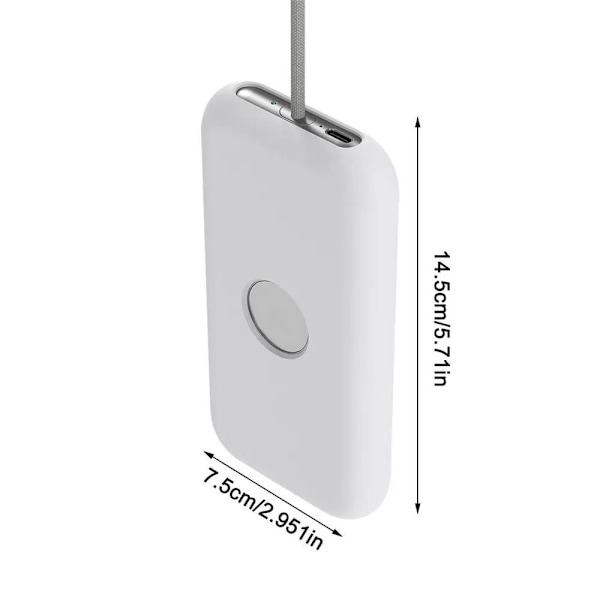 Batterihållare Bärhylsa VIT White