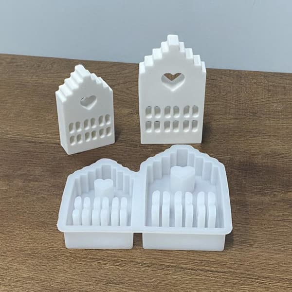 Silikoneform DIY Gipsform B B B
