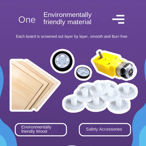 Trafiksignalmodel DIY-legetøj Håndlavet materiale