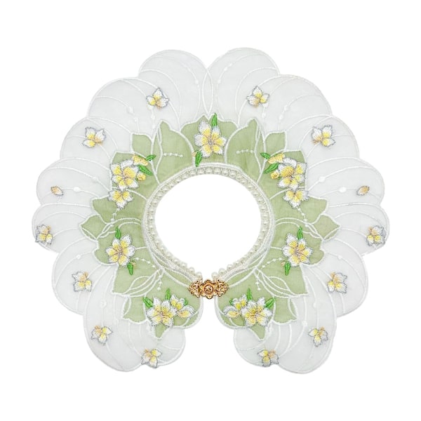 Barns Cloud Shoulder Hanfu broderad krage Avtagbar