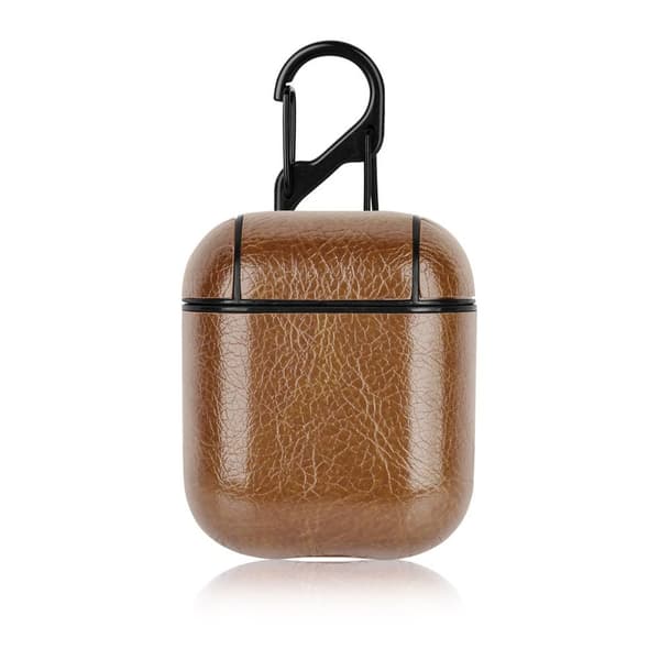 Trådlöst hörlursfodral, Ljusbrun Light Brown