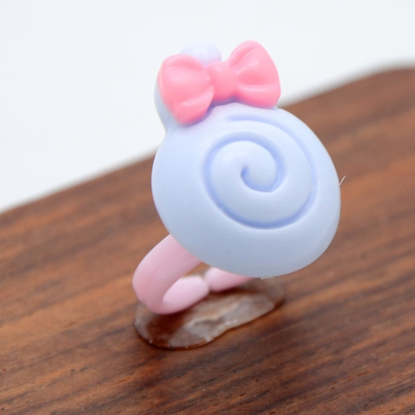 36 stk børns tegneserieringe sæt Candy Flower fingerringe Style 6