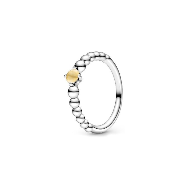 Perleringe Ædelstensring NR. 502 2 No. 502