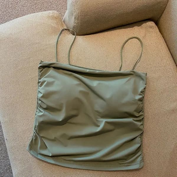 Naisten Toppi VAALEANHARMAA Light grey