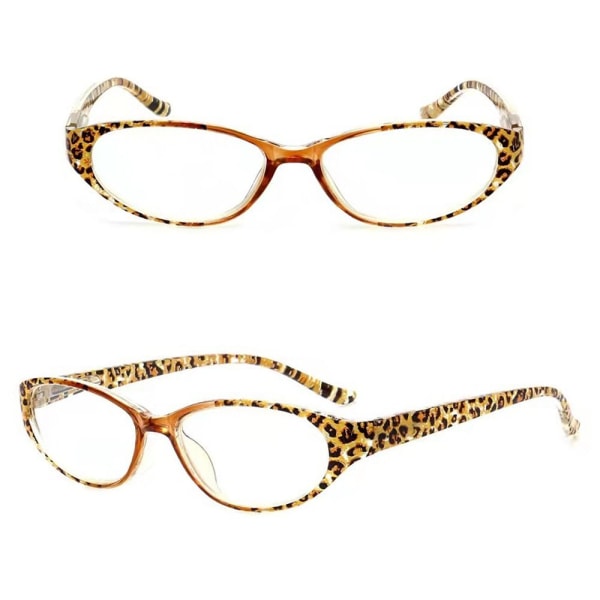 Läsglasögon Glasögon LEOPARD PRINT STRENGTH 100 Leopard print Strength 100