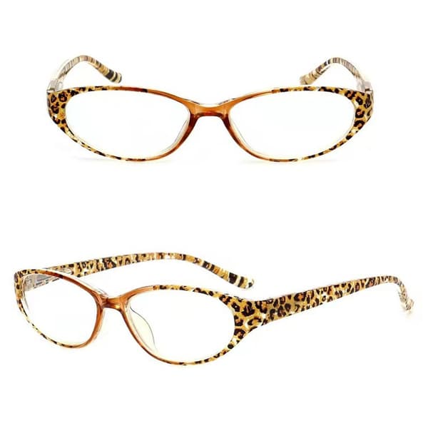 Läsglasögon LEOPARDMÖNSTER STYRKA 100 Leopard print Strength 100