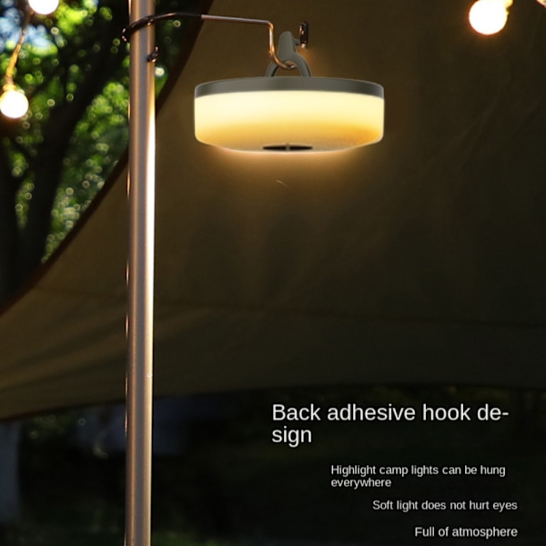 Camping String Light Camping Lanterne GRØN Green