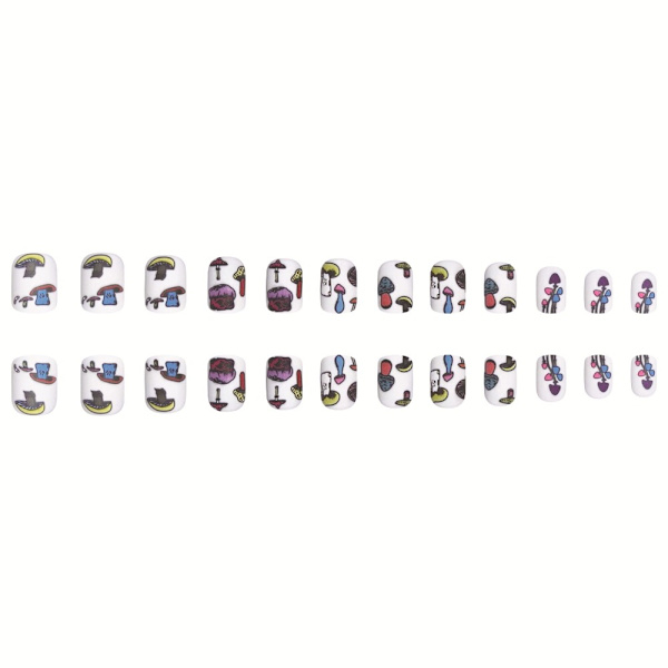 Franske falske negle falske negle 3 3 3