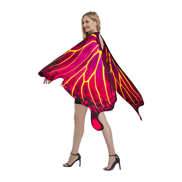 Butterfly Cape Butterfly Wings Sjal 2 2 2