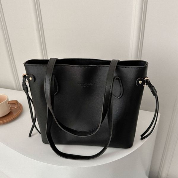 Skuldertaske Underarmstaske SORT Black