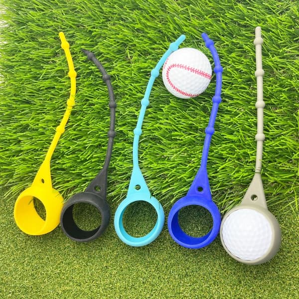 Golfpallon vyöpidike avaimenperä, HARMAA Grey