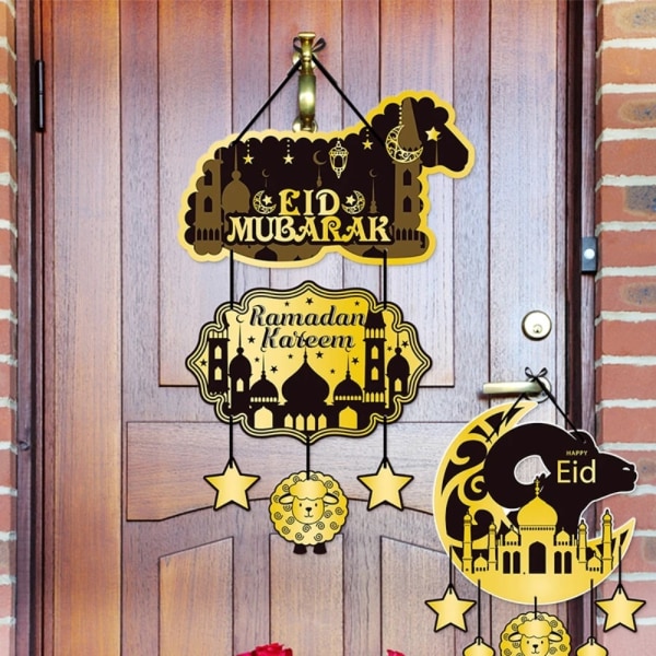 Eid Mubarak -riipus, juhla-lippu C C