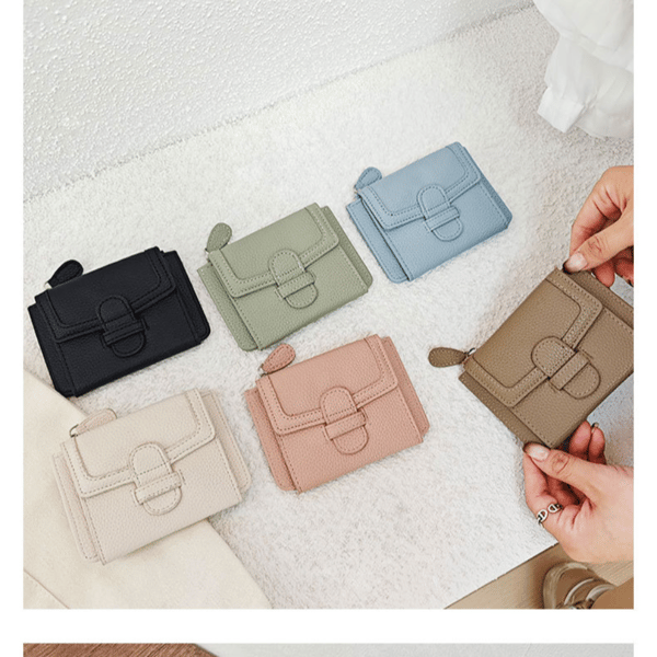 Handhållen Kortplånbok Khaki khaki