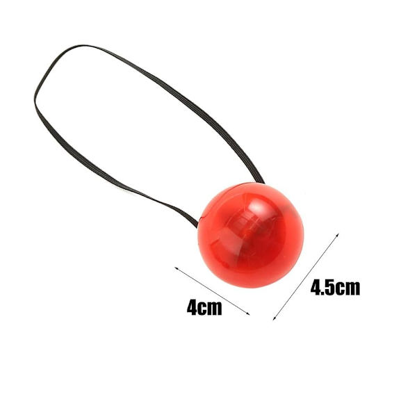 1 kpl Red Nose Clown Nose -pukeutumisrekvisiitta