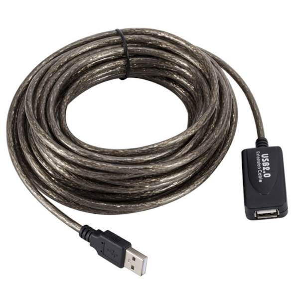 20M/10M/5M förlängningskabel USB 2.0 15M 15M