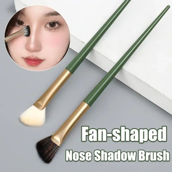 Makeup Brushes Nose Shadow Brush WHITE white