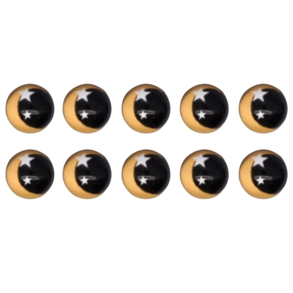 10 st/5 par Eyes Crafts Eyes Puppet Crystal Eyes 6MM-STAR TO 6mm-Star to Right1