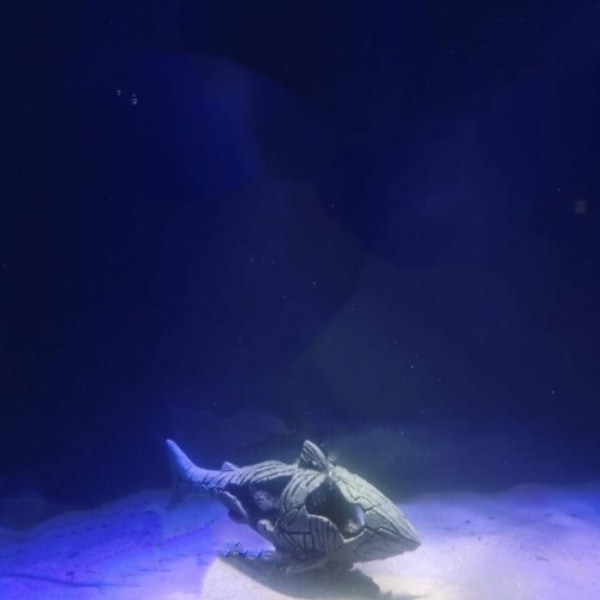 Shark Decor Artificial Sea Life Fish Tank Accessories