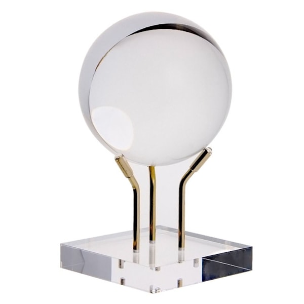 Krystallkulebase Krystallkuleholder SØLV L Silver L