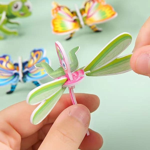 25 st Insekts-pusselbitar FLYGPLAN FLYGPLAN Airplanes
