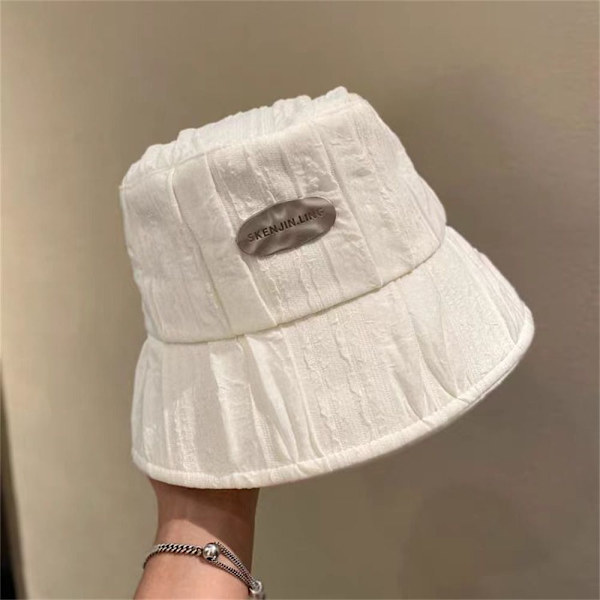 Bøttelue Fisherman Hat HVIT white