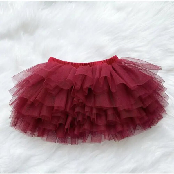 Danskjol Tutu-kjolar BURGUNDY Burgundy