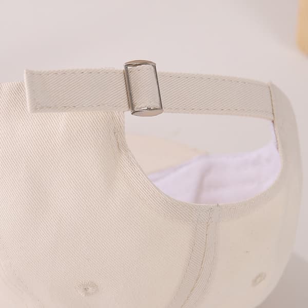 Barn Basebollkeps Minimalistisk Broderad Keps VIT White