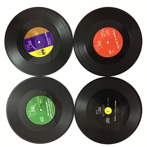2/4/6 STK Vinylplateunderlegg Teunderlegg D-4STK D-4STK D-4PCS