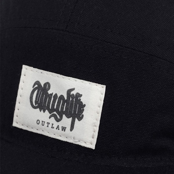 Femdelad hatt Sumbrero hatt SVART black