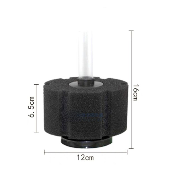 Luftdrevet svampfilter Fish Tank Luftpumpe Skimmer 02 02 02