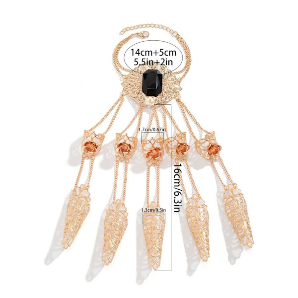 Gothic Finger Rannekoru Sormi Ranneketju Rannekorut STYLE 1 Style 1