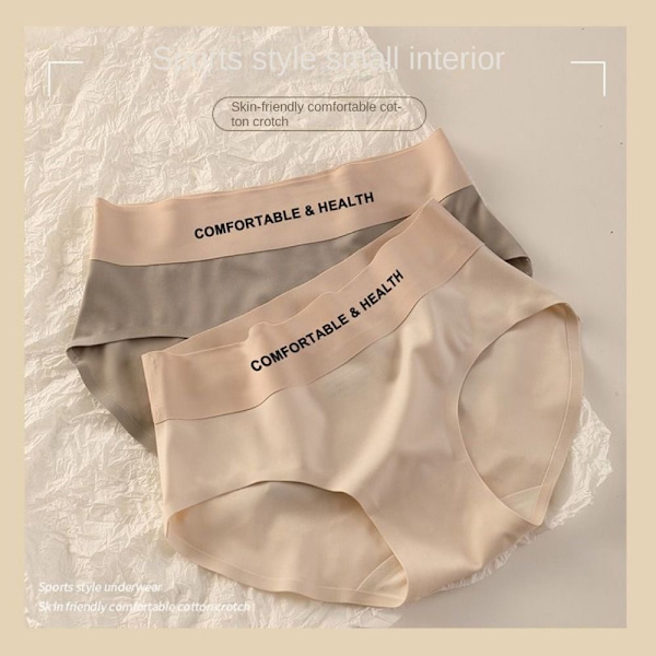 Invisible Ice Silk Truser Dame Sømløse Truser CHAMPAGNE M champagne M
