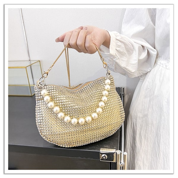 Skuldertasker Crossbody taske GULD gold