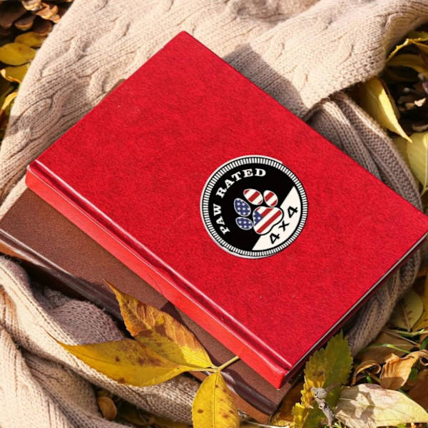 2 stk. Paw Badge Vurderet Bilemblem Amerikansk Flag Bil Badges