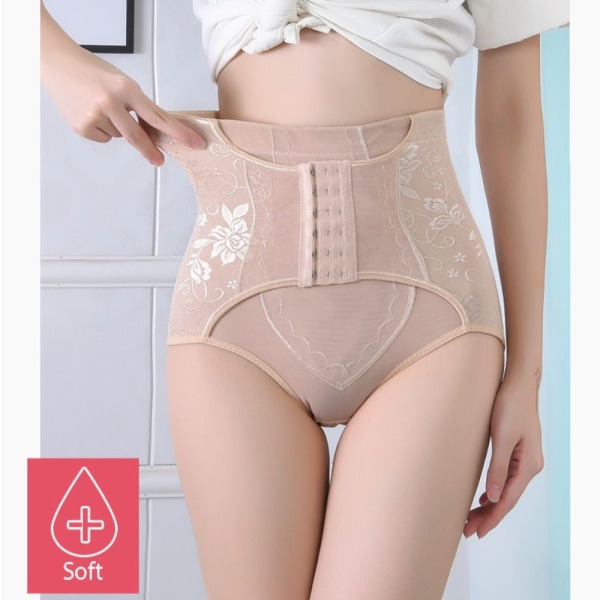 Shaping Hip-Lifting Bukser Mave-Shrinking Trusse BEIGE XL beige XL