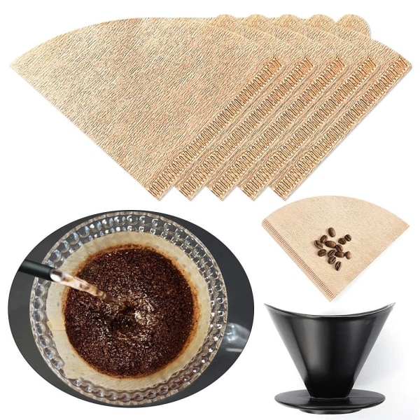 40 kpl Kahvinsuodatinpaperi Käsin keitetty kahvi V02 V02 V02
