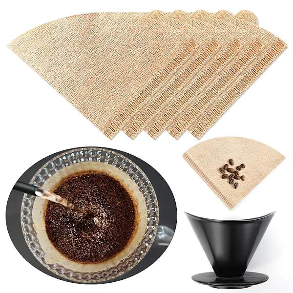 40 stk Kaffefilterpapir Håndbrygget kaffe V01 V01 V01