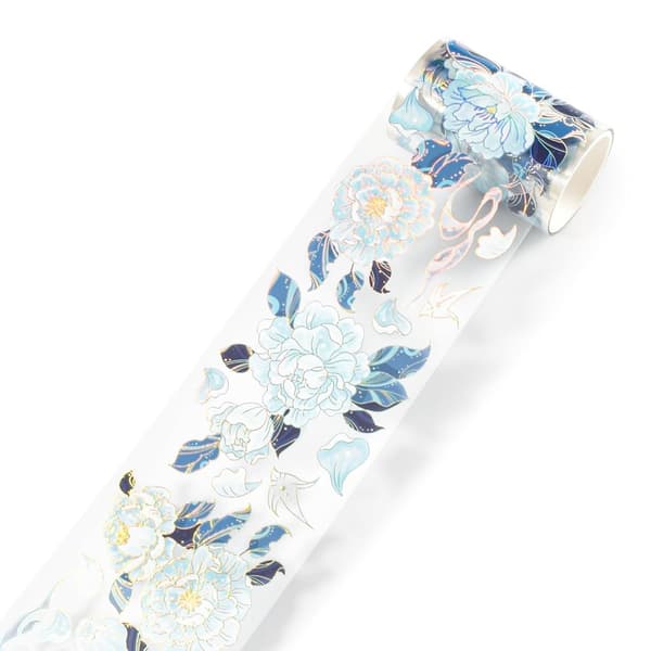 Blomtejp Washi Tejp Transparent Tejp