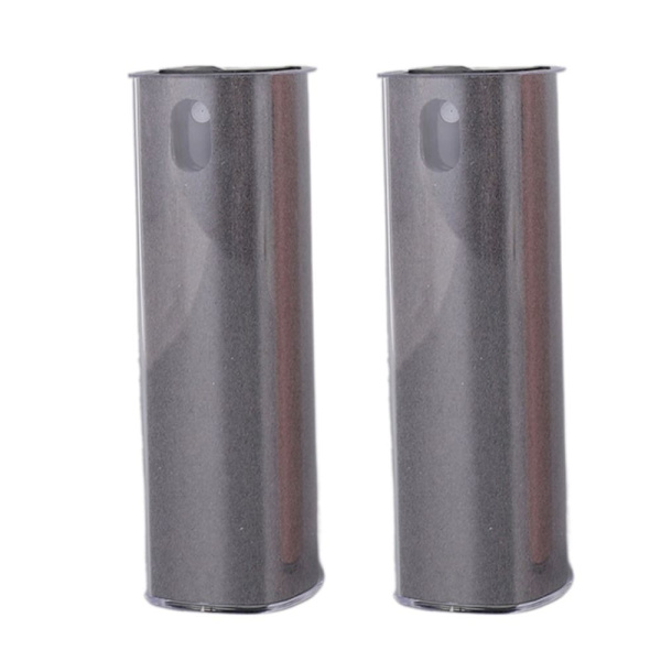 2 KPL 10 ml Hajusuihke Pullo Nestesäiliö HARMAA grey