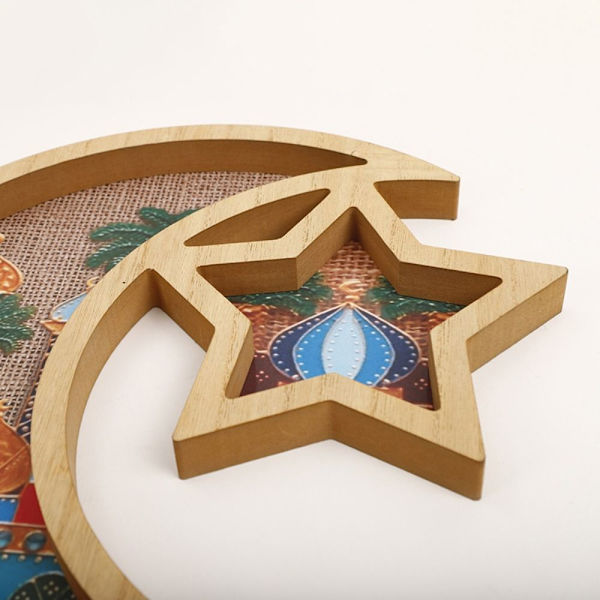 Islamilaisen seinäkoristeen riippuva koriste Eid Mubarak -koriste C C