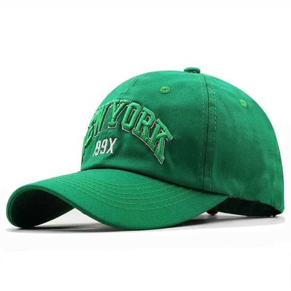 Baseballkasketter med bogstavbroderi Snapback-hatte SORT black