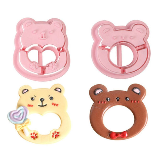 Bear Shape Dies mold 1 1 1
