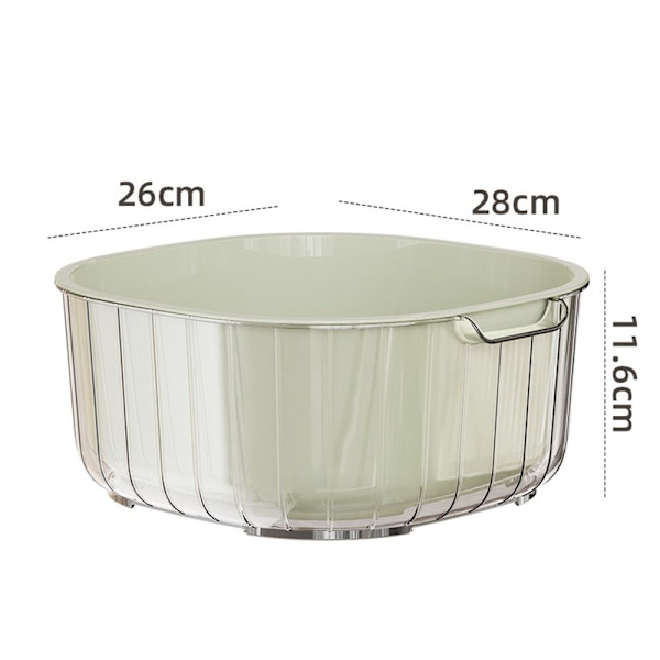 Tömkorg Grönsakstvättställ GRÖN 4,5L 4,5L green 4.5L-4.5L