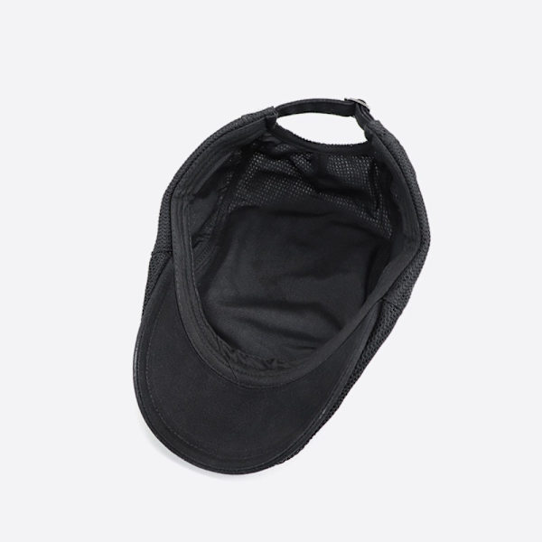 Basker Keps Cabbie Flat Cap VIT white