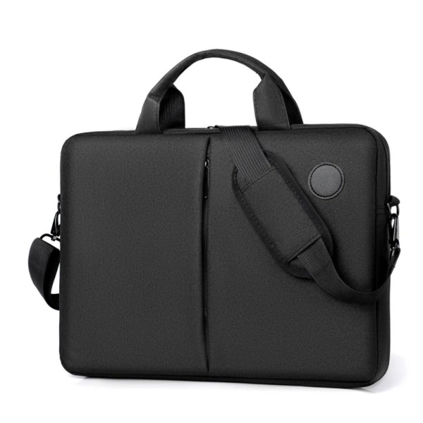 Split stof bærbar taske Håndholdt skuldertaske SORT black