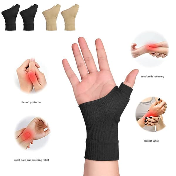 Handledsstöd Artros Handskar BEIGE L