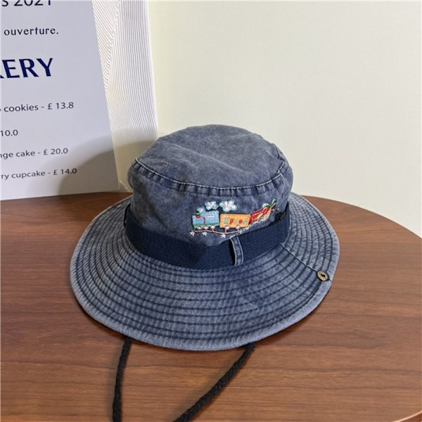Cowboy Hat Dame Kasket BLÅ Blue