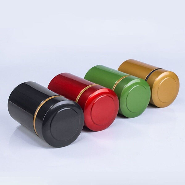 CAN Tin Box PUNAINEN Red