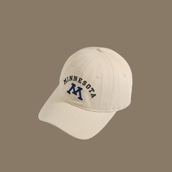 Mode Basebollkeps Minimalistisk Broderad Hatt RÖD Red