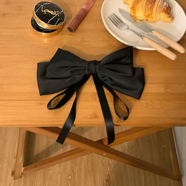 Stoff Hårsløyfe Hårnålsbånd Sløyfe Hårklemme 3 3 3